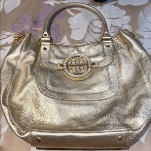 Tory Burch Gold Handbag